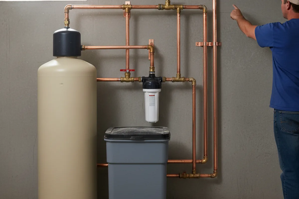 Whole-house water treatment system installed in Montoursville